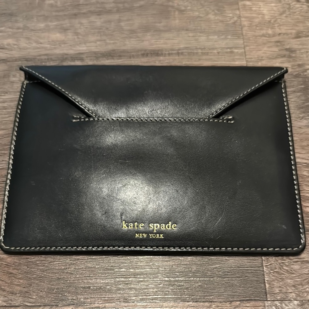 Black Kate Spade Envelope Wallet/Clutch